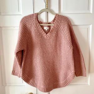 Lou & Grey size S cable knit sweater